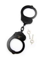 Mister B Cuff Couble Lock Chain Black