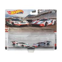 Hot Wheels Premium 2-Pack Modeliukas 2016 Ford GT Racer #67 & #69