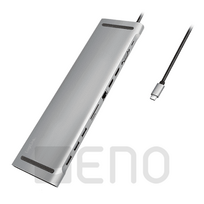Logilink USB 3.2 1-Docking Station USB-C 11-Port PD Silver