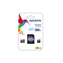 A-DATA 64GB Premier SDHC UHS-I U1 Card (Class10) read/write speeds of up to 50/33MB/sec Retail