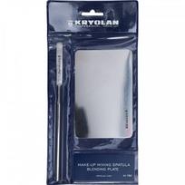 Kryolan Rinkinys metalinė paletė + mentelė produktų maišymui