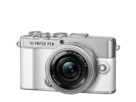 E-P7 + 14-42mm Pancake Zoom Kit (white/silver)