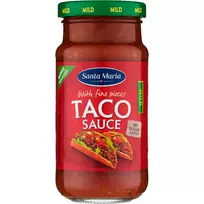 Švelnusis pomidorų padažas SANTA MARIA TEX MEX (TACO SAUCE), 230 g