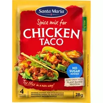 Prieskonių mišinys vištienai TEX MEX TACO, 28 g
