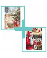Rinkinių duetas: "Christmas Interior Design" ir "Santa Claus"