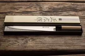 Masahiro MS-8 Yanagiba peilis 270 mm kairiarankiams