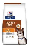 HILL'S PRESCRIPTION DIET Feline k/d Kidney Care Sausas kačių maistas Viščiukas 3 kg