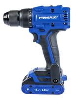 Suktuvas-gręžtuvas RawlPlug R-PDD18-70-M2; 18 V; 2x2,0 Ah akum.