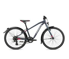 Orbea MX 24 PARK Blue Bondi (Matte) - Bright Red (Gloss) - vakiškas dviratis