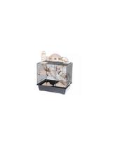 INTERZOO Rocky + Terrace Narvas žiurkėnams 42 cm, smėlio spalvos