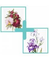 Rinkinių duetas: "Bouquet With Peonies" ir "Irises"