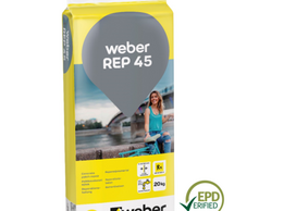 Remontinis betonas  Weber REP 45, didelio stiprumo, tiksotropinis