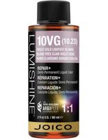 Joico skysti pusiau ilgalaikiai plaukų dažai tonavimui Joico LumiShine Demi Liquid 10VG, 60ml