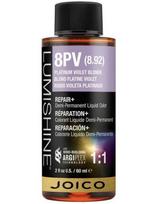 Joico skysti pusiau ilgalaikiai plaukų dažai tonavimui Joico LumiShine Demi Liquid 8PV, 60ml