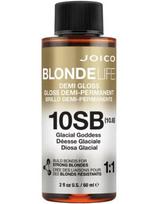 Joico pusiau ilgalaikis tonikas šviesiaplaukėms Joico Blonde Life Demi Gloss 10SB Glacial Goddess, 60ml