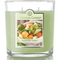 Colonial Candle® Kvapioji Žvakė Cucumber Melon 269 g
