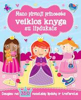 Mano pirmoji princesės veiklos knyga su lipdukais