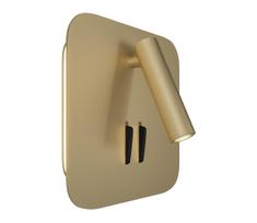 Maytoni C175-WL-01-6W-MG - LED sieninis akcentinis šviestuvas IOS LED/9W/230V auksas