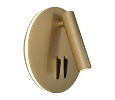 Maytoni C176-WL-01-6W-MG - LED sieninis akcentinis šviestuvas IOS LED/9W/230V auksas