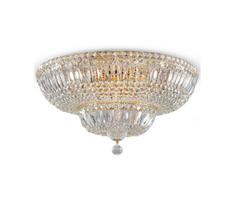 Maytoni DIA100-CL-16-G - Lubinis šviestuvas BASFOR 16xE14/60W/230V auksas