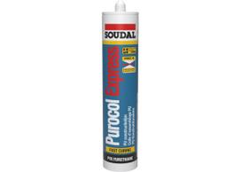 Klijai medienai  Soudal Purocol Express D4 , skaidrūs, 290ml