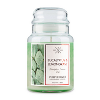 Purple River Kvapioji Žvakė Eucalyptus Lemongrass 623 g