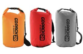 Neperšlampamas krepšys Gopack 20L, Raudonas