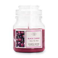 Purple River Kvapioji Žvakė Black Cherry 113 g