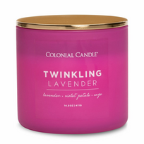 Colonial Candle® Kvapioji Žvakė Twinkling Lavender 411 g