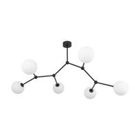 Lubinis šviestuvas TK LIGHTING FAIRY BLACK 6, 6xG9, 6W