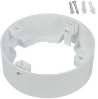 Lubinis šviestuvas „Maclean“ paviršinio montavimo adapteris, 9 W LED panelei, apvalus, 120 * 38 mm, MCE376 R
