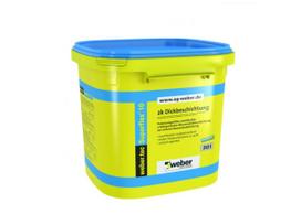 2 komponentų bituminis hidroizoliacinis mišinys Weber.tec Superflex 10