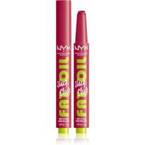 NYX Professional Makeup Fat Oil Slick Click lūpų balzamas su atspalviu atspalvis 10 Double Tap 2 g