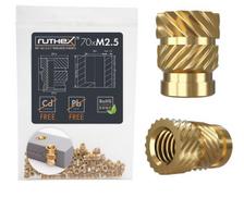 Ruthex M2.5 srieginis įdėklas – Rx-M2.5x5.7 - 70 vnt.