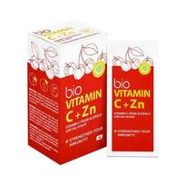 bioVITAMINAS C + Zn MAISTO PAPILDAS, MILTELIAI