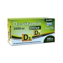Maisto papildas Vitaminas D3 3000 TV (75mcg) Olive JutaVit N100