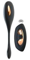 XouXou Vibrating E-Stim RC Love Ball Black