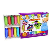 Kūrybinis rinkinys Modelinas - Plastilinas rinkinys Elastic 20 vnt.