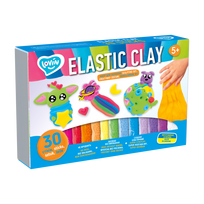 Kūrybinis rinkinys Modelinas - Plastilinas rinkinys Elastic 30 vnt.