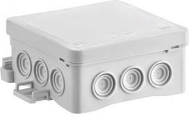 Hermetinė paskirstymo dėžutė Simet NS6 35346102 (pilka, 85x85x40mm, IP54)