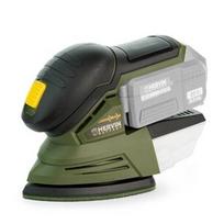 Akumuliatorinis vibracinis šlifuoklis HERVIN BATTERY, 20 V, trikampio forma, be akumuliatoriaus, PLCSL-718
