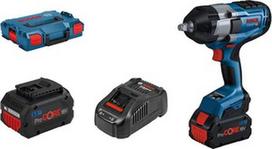 Akumuliatorinis smūginis veržliasukis Bosch GDS 18V-1000 06019J8303, 18 V, 5500 mAh