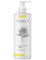 Georgie balzamas rankų priežiūrai regeneruojantis su vitaminu F Georgie Mani 500ml
