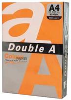Spalvotas popierius Double A, 80g, A4, 500 lapų, SBPDOUDA_SAFFRON