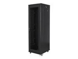 LANBERG rack cabinet 19inch free-standing 42U/600x800 flat pack with mesh door black