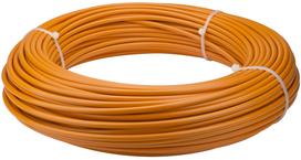 Stabdžių šarvas Saccon Italy 5mm su tepalu ORANGE (1m)