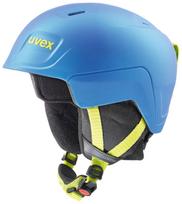 Slidinėjimo šalmas Uvex Manic Pro blue-lime mat