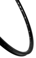 Ratlankis Mach1 ER-20 Disc 28" - 622x19C Black 32H ZigZag with eyelets V9