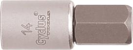 Įrankis Cyclus Tools 3/8" socket to Hexagon 14mm (720595)
