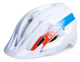 Šalmas Cube OFFPATH Teamline white